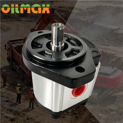 Pompă hidraulică cu angrenaje CI58K-A02-069L Se potrivește pentru caneluri cu cheie de 5/8" inchi SAE A-2 șuruburi 2-10 GPM Port de ieșire SAE 10 Port de intrare SAE 12 4350 PSI